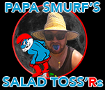 Papa Smurf's Salad Toss'Rs logo